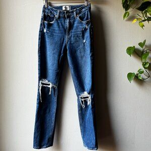 PAIGE Sarah Slim-ware Deconstructed Jean (Size: 25)